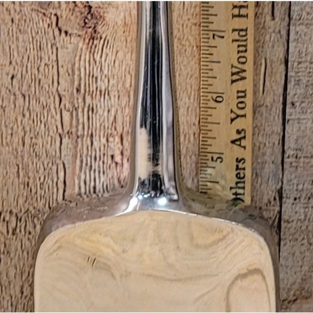 Chromed Metal Flower vase or Art, with hammered accents.